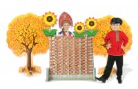 Комплект декораций "Осенний дворик"