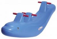 Качалка для детей "Дельфин" на 3 места
