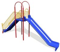 Горка «Антошка» скат пластик (h=1,5 м)