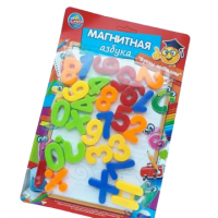 Цифры и знаки на магнитах