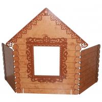 Декорация "Теремок" с боковыми дверками