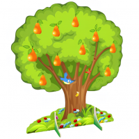 Декорация для музыкального зала "Груша"