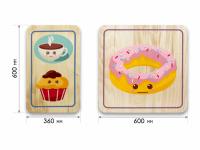 Набор стеновых панелей «Милая еда - Завтрак»