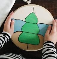 Пазл-конструктор "Ёлочка"