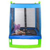 Батут детский квадратный с сеткой (120х120 м)