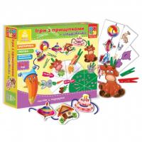 Настольная игра "Прищепки и шнуровки. Животные"