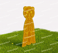 Ростомер «Вырастай-ка». Модель: «Мишка»