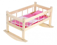 Кроватка для кукол деревянная № 9