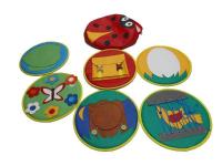 Набор "Божья Коровка" (сумочка + 6 дидактических вкладышей)