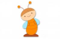 Декорация "Пчелка. Мальчик" 38х58 см