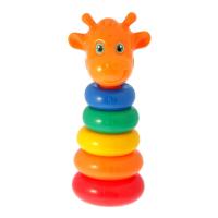 Пирамидка 5 колец «Жирафик»