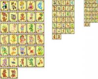 Комплект наклеек из набора "Брусничка"