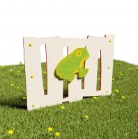 Забор из Экопластика "Лягушка"