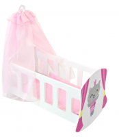 Люлька с балдахином серии "Мимими", "Крошка Ми" Мини