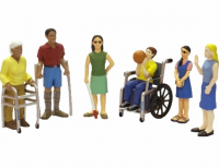 Набор фигур "Люди с ограниченными возможностями"