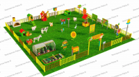 Игровая развивающая площадка "Фермерский дворик". Комплект: Максимальный 2