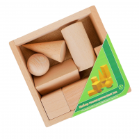 Набор "Геометрические тела", 7 шт (в деревянной коробке)