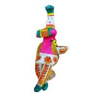 Филимоновская игрушка "Гармонист" (10-13 см)