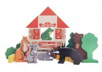 Конструктор-кукольный театр "Теремок"