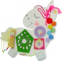 Бизиборд РАДУЖНАЯ ЕДИНОРОЖКА