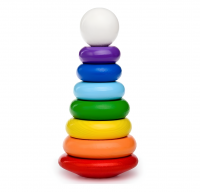 Пирамидка &quot;Радуга&quot; 8 деталей