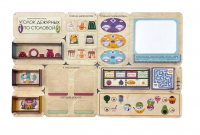 Дидактическая настенная панель "Уголок дежурных по столовой"