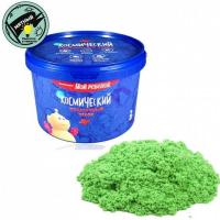 Космический песок фосфоресцентный мятный, 2 кг