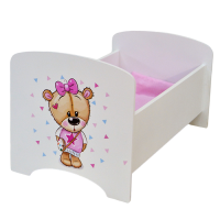 Серия "Мишутки" Кровать Кокетка