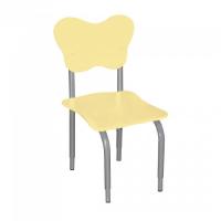 СТУЛ НА М/К РЕГУЛИРУЕМЫЙ 2 МДФ ФИГУРНЫЙ (КРЕМ-БРЮЛЕ)