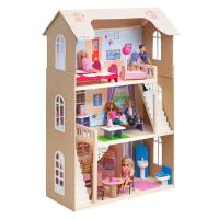 Кукольный домик "Шарм" (с мебелью)