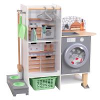 Кухня и прачечная 2-в-1 с набором из 10 аксессуаров