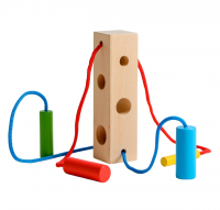 Шнуровка-сортер "Брусочек"
