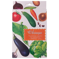 Дидактические карточки "Овощи"  (от 2 до 7 лет)