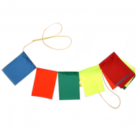 Флажки (12 шт.) на шнуре 2,5 м