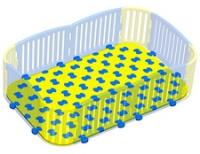 Пол (125 х 200 см)