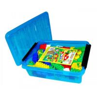 Конструктор "Строитель", 95 элементов (в контейнере)