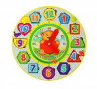 Рамка-вкладыш «Часики с мишкой»