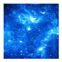 Панно «Звездное небо» (50х100 см)