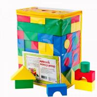 Набор-конструктор мягких модулей, 10 видов фигур (68 шт)