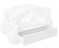 Кроватка с бельевым ящиком Серии "Любимая кукла", цвет Элис