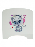 Кроватка "Котенок в наушниках"