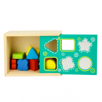 Сортер 10 фигур: 4 х 4 см