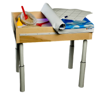 Игровой набор для экспериментов с песком "Песочница" (напольный, бук)