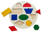 Рамка-вкладыш Геометрические фигуры (ХДФ)