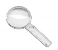 Лупа с двумя линзами