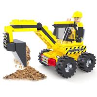 Конструктор "Стройка" экскаватор, 79 деталей