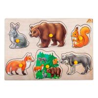 Рамка-вкладыши "Лесные животные"