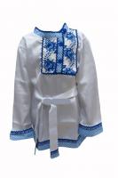 Косоворотка "Гжель голубая" (элит)