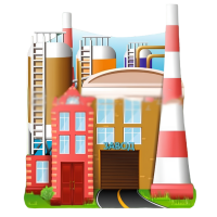 Уличная фигура "Завод"