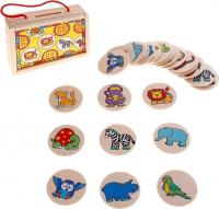 Игра меморина "Домашние животные", 24 эл.